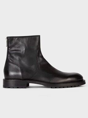 Paul Smith Black Leather 'Falk' Boots